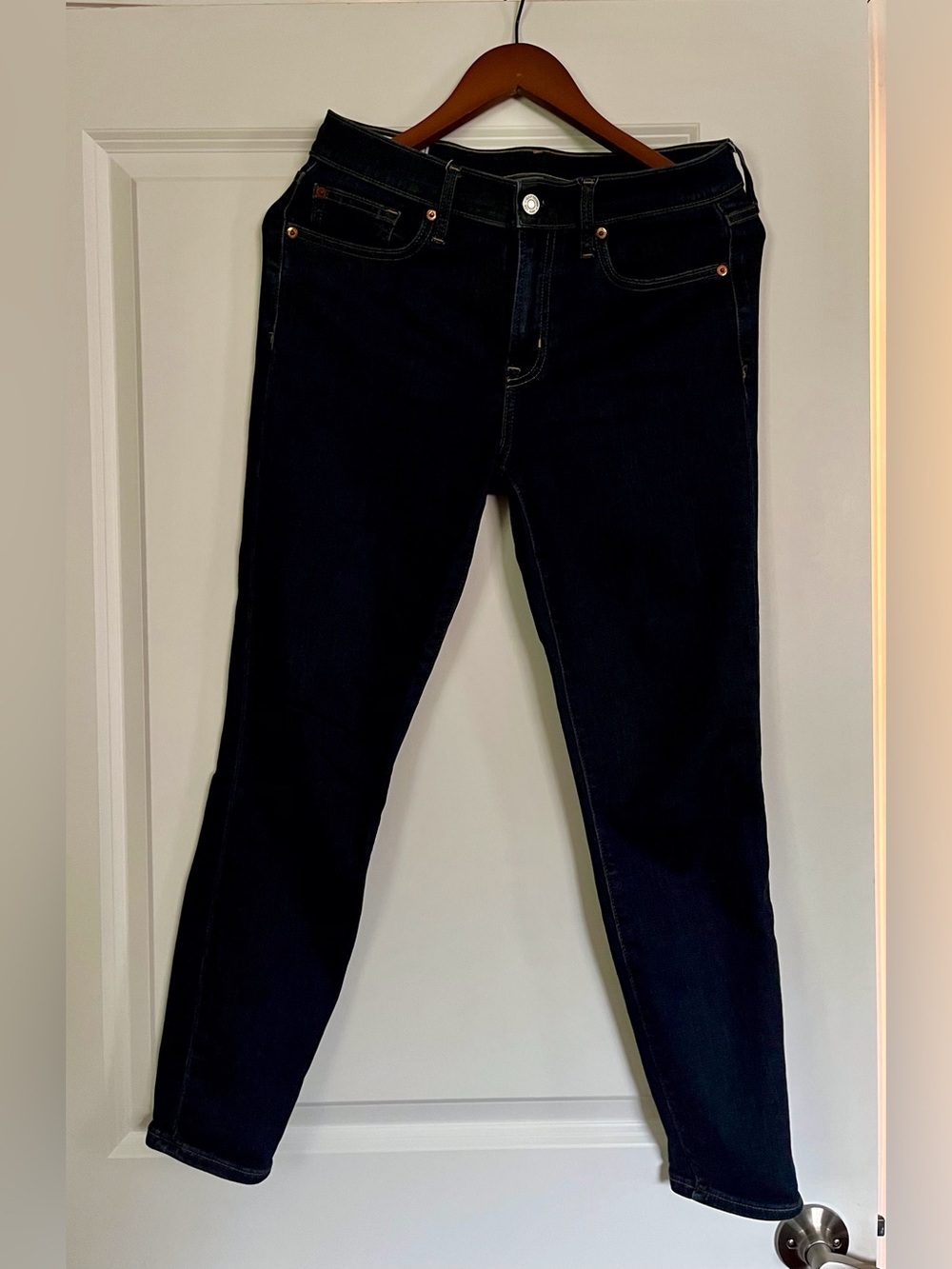 GAP Women's Dark Denim Skinny Jeans